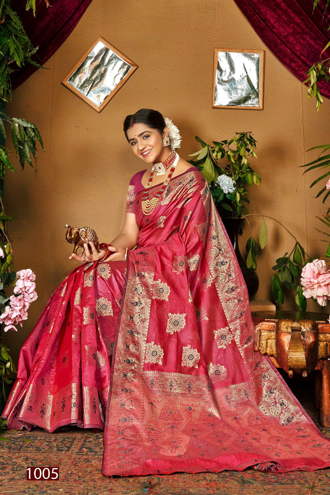 Haar Shringar Vol 1 Organza Silk Designer Sarees Wholesale Clothing Suppliers In India